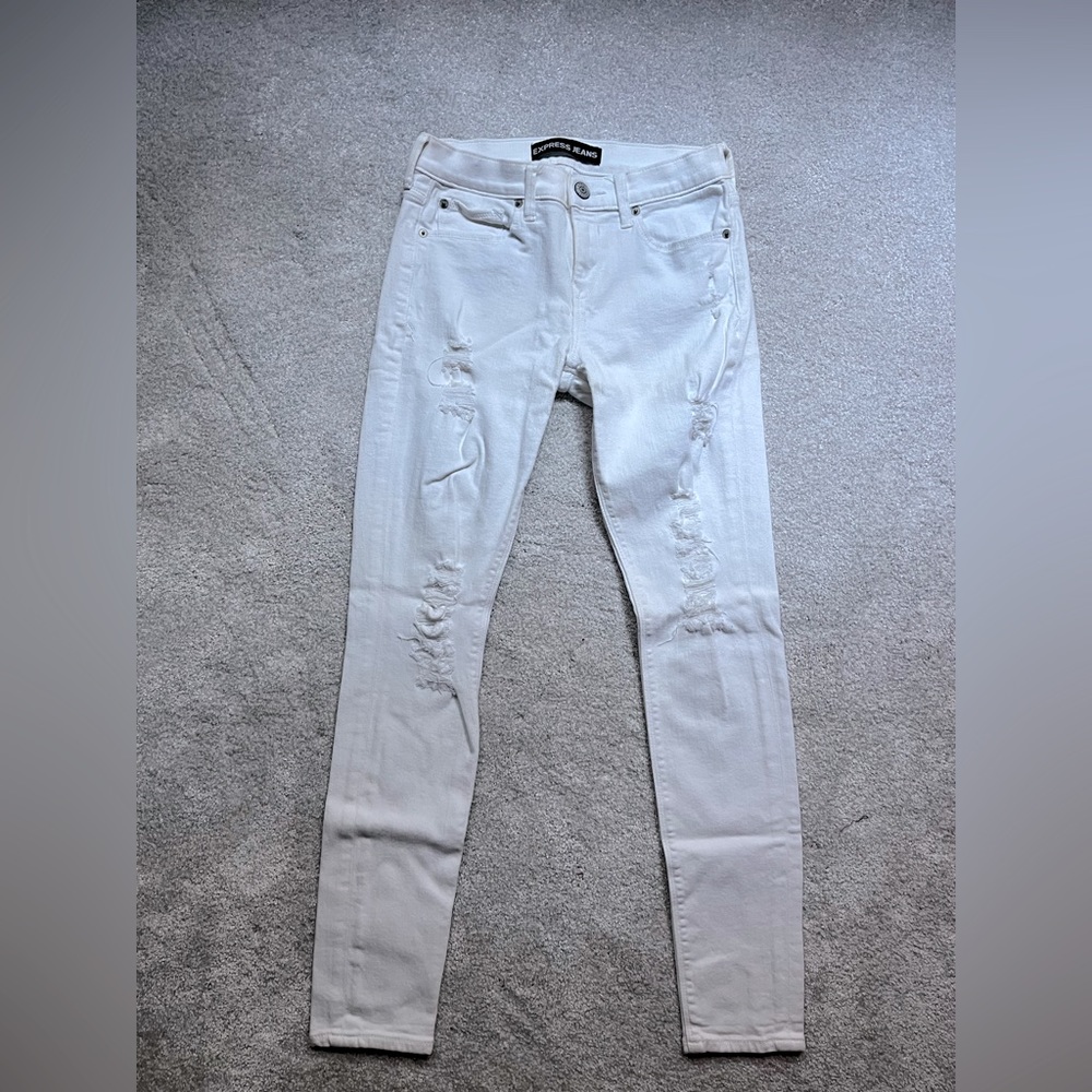 White Express jeans